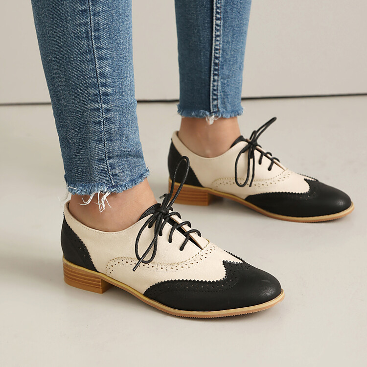 Deep Mouth Flat Shoes - Women's Casual Low Heel Slip-On